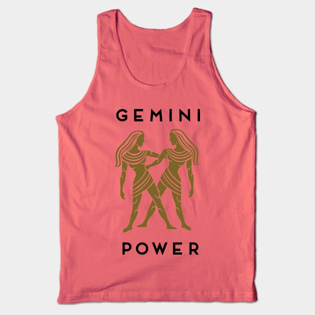 Gemini Power Tank Top by DesigningJudy